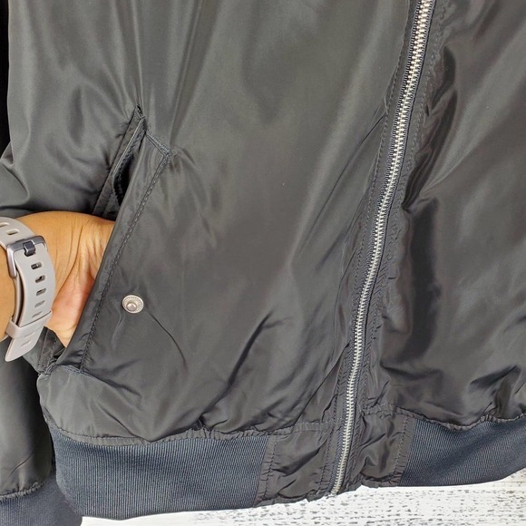 Goodfellow Water Resistant Bomber Jacket Front Zipper Men Size Medium - Picture 2 of 9